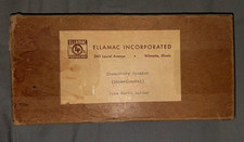 Vintage 1957 Ellamac Language Master Audio Cards Box Set Experimental Spanish picture
