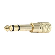 MONOPRICE 7169 1/4Inch S Plug to 3.5mm S Jack, Metal 14C278 picture