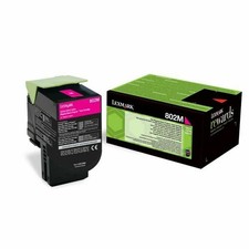 Lexmark 802m Return Program Toner Cartridge - Magenta Gray 802m picture