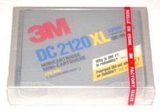 3M DC2120XL 170MB/350MB QIC-80 Ximat Formatted Mini Data Cartridge picture