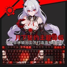 1 Set Honkai Impact 3 Theresa Keycap Backlit Keycaps Anime Waifu Theme Key Caps picture