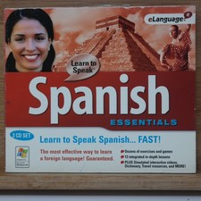 eLanguage Learn to Speak Spanish Essentials 2 CD Set Windows 98/2000/Me/XP picture