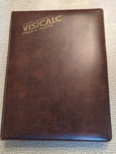 Vintage VisiCalc Apple II Program Binder | Disk & Manual Set | Personal Software picture