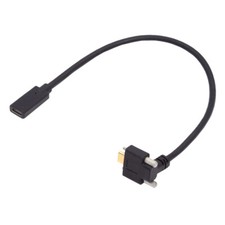 CY USB 3.1 Type C Data Screw Locking Cable for Realsense Camera VR Quest Link picture