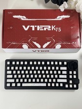 Feker K75 Lite Black Wireless  Mechanical Keyboard Coated Lacquer Keycaps picture