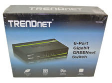 TRENDNET TEG-S80G 8 PORT GIGABIT GREENNET SWITCH NEW FACTORY SEALED picture