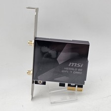 MSI HERALD BE9400 WiFi 7 PCIe Card Bluetooth 5.4 Tri-Band - Card Only picture