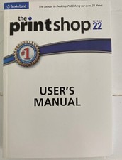 The Printshop Version 22 User Manual Guide Brøderbund picture