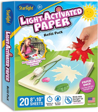 Light-Activated Sun Print Paper Refill, 20 Sheets, 8 X 10 Inches picture