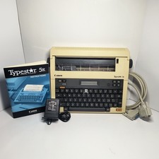 Canon Typestar 5R Personal Typewriter Thermal Printer Power Cord PC Cable Tested picture
