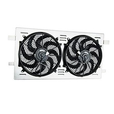 Aluminum Radiator Shroud Electric 90W Fan for 1999-2004 Ford F150 F250 F350 picture