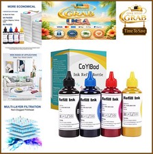 Sublimation Ink Refill Kit 4 Color Heat Transfer for EcoTank ET-2800 WF-7710 C88 picture