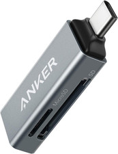 Anker USB C SD Card Reader 2 In 1 Dual Slot Micro SD SDXC SDHC UHS I Adapter picture