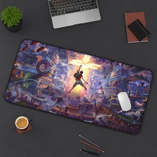 Desk Mat, Spiderman Across the Spider Verse, Mouse Pad, Office Decor, Desk picture