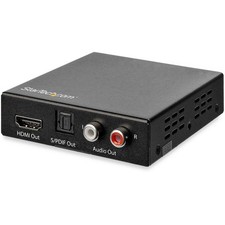 StarTech HDMI Audio Extractor with 40K 60Hz Support HDMI Audio De-embedder picture