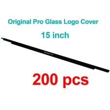 200PCS Original LCD Front Glass Trim Bezel Logo Cover For Macbook Pro 15