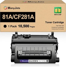 ManyJets Compatible Toner CF281A / 81A High Yield – For HP LaserJet M604 M605 M6 picture