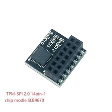 NEW TPM-SPI 2.0 14pin-1 SLB9670 Security Module for ASUS Z890 AYW GAMING WIFI W picture