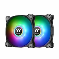 Thermaltake CL-F115-PL12SW-B Pure Duo 12 ARGB Sync Radiator Fan (2 Pack)-Black picture