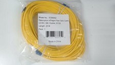 25M - SC/UPC - LC/APC - 9/125 Singlemode Duplex Fiber Jumper Zipcord Cable  picture