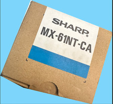 Genuine OEM Sharp MX-51NT-CA Cyan Toner Cartridge New picture