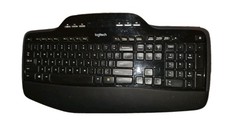 Logitech MK710 Wireless Keyboard with USB Unifying Receiver One Missing Foot picture