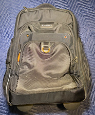 EVERKI Atlas EKP122 Wheeled Rolling Laptop Backpack 13–17.3” Black 30L picture