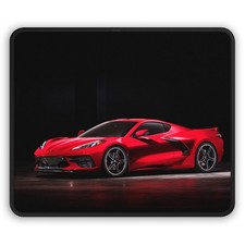 C8 Chevrolet Corvette Stingray Red Gaming Mouse Pad 9