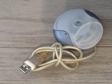 Vintage Apple M4848 USB Mouse GRAPHITE iMac G3 Hockey Puck Mouse 1998 picture