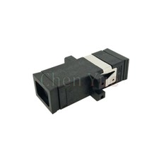 20pcs MTRJ Fiber Adapter SC Shaped SM In Black Color MTRJ Optical Fibre Coupler  picture