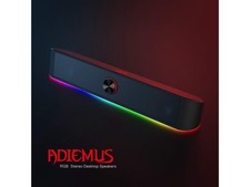 Redragon GS560 Adiemus RGB Desktop Soundbar, 2.0 Channel Computer Speaker with picture