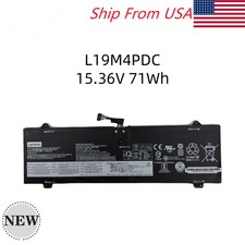 OEM Genuine L19C4PDC L19M4PDC L19L4PDC Battery For Lenovo Yoga 7-15ITL5 7-14ITL5 picture