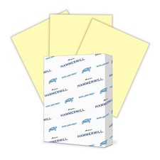 Hammermill Colored Paper 20 lb Canary Printer Paper 8.5