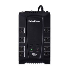 CyberPower CP685AVRG AVR UPS System, 685VA/390W, 8 Outlets, Compact picture