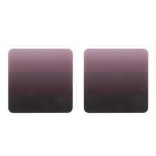 2pcs Glass Gaming Mousepad, 9.8x9.8