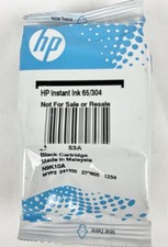 NEW Hp 65/304 Ink Cartridge - 1 Black 53A Unopened Package picture