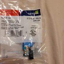 Leviton Keystones Jacks RJ45, RG 11, Coax & Plates LOT of 14 picture