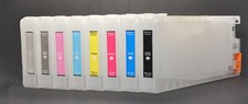 8pcs UltraChrome Pigment Refillable Ink Cartridges for Stylus Pro 7800/9800 picture