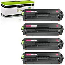 4PK CLT-M504S M504S Magenta Toner Fits For Samsung CLX-4195 CLX-4195N CLX-4195FN picture