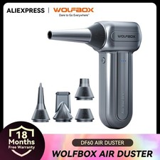 WOLFBOX DF60 Electric Air Duster 110000RPM 3-Speed Cordless Blower Cleaner. picture
