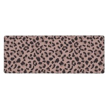 Brown Leopard Pad Large Gaming Mousepad Non-Slip Base Keyboard Mat for Laptop... picture