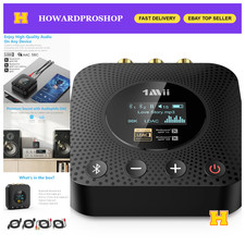 Hi-Res Bluetooth 5.3 Audio Receiver for Home Stereo, DAC, aptX HD, RCA/Optical picture
