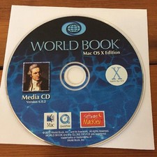 2002 World Book Mac OS X Education Homeschool CD 6.0.2 Software MacKiev Disc picture
