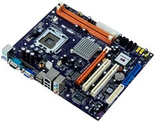 ECS 945GCT-M2/1333 V1.0A LGA775 2x DDR2 PCIe 2x PCI mATX MOTHERBOARD picture
