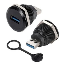2 PCS USB 3.0 Male to Female Connector Adapter for Laptop Camera picture