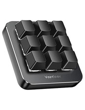 Vaydeer Programmable Keyboard 9 Keys Shortcut Keyboard Gaming One-Handed Wired picture