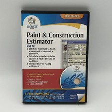 Socrates Paint & Construction Estimator Contractor Software CD V2.75 H5 picture