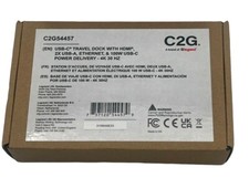 C2G USB-C Travel Dock with HDMI - C2G54457 - Open Box picture