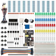 298 Pieces Electronics Starter Kit with Breadboard for Arduino picture