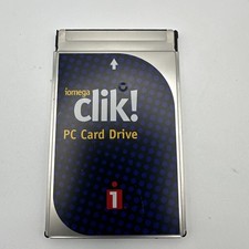 Vintage Iomega Clik C40-T2 40mb PC Card Drive (12022) - drive only picture